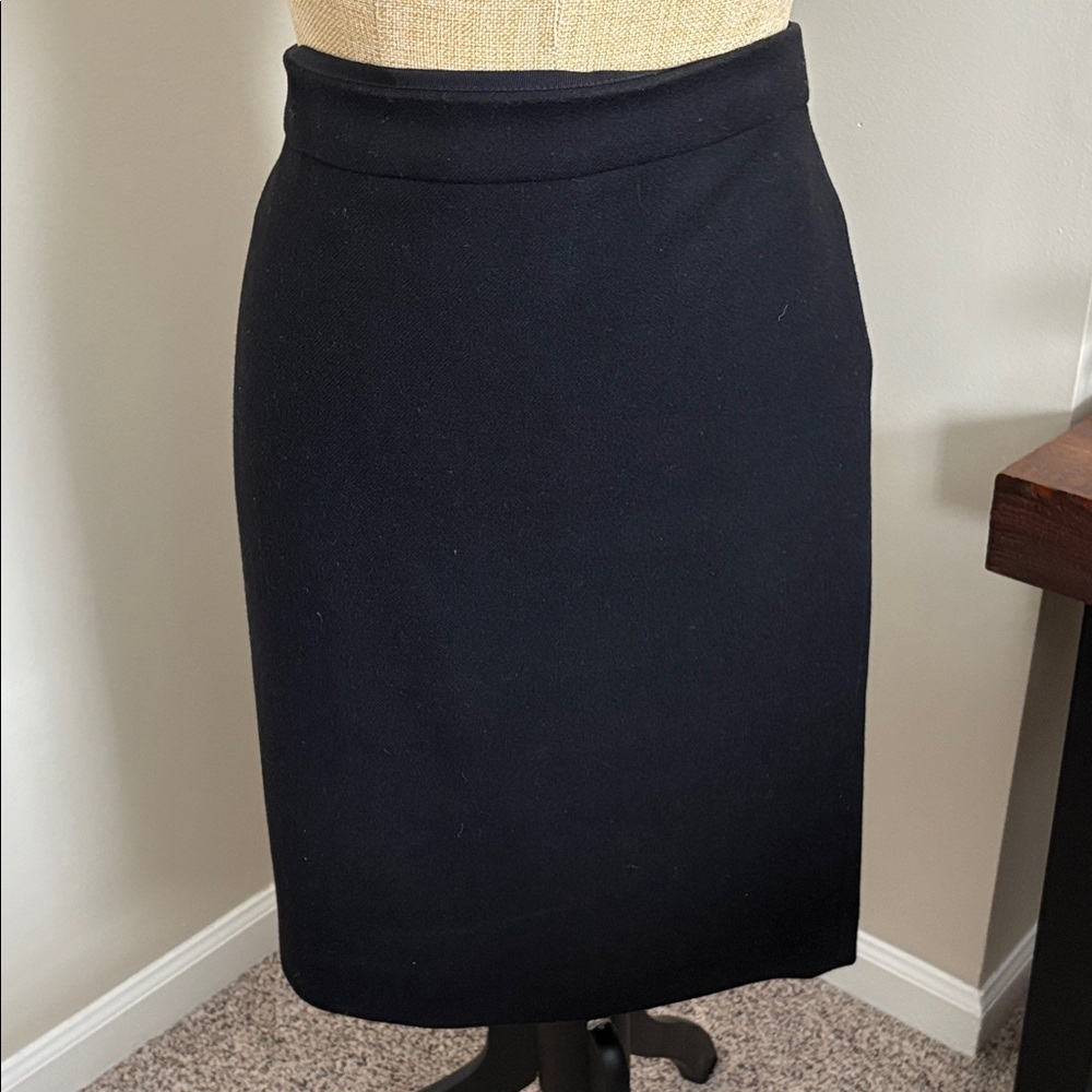 J. Crew Classic Navy Pencil Skirt